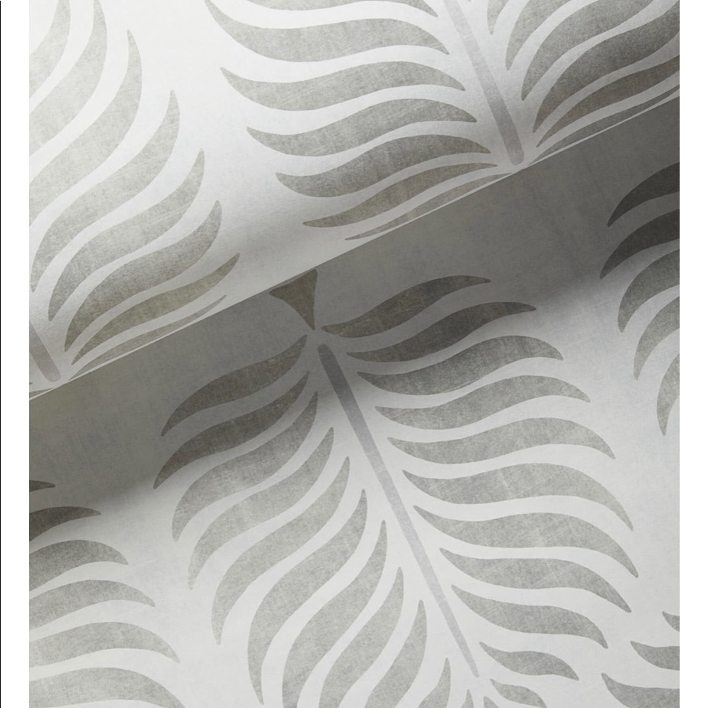 Serena & Lily Granada Wallpaper Fog/Smoke NWT